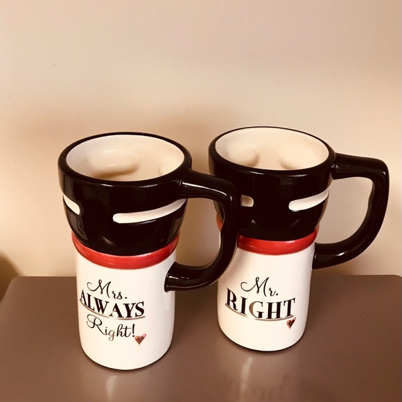 Mr RIGHT ♥️ AND MRS ALWAYS RIGHT ♥️ coffee Mug/cup - Picture 4 of 6